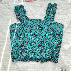 leopard print tank top